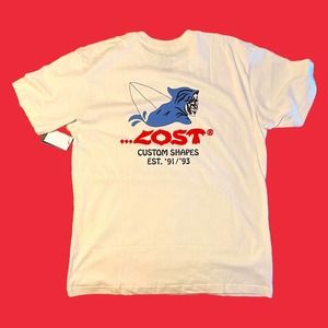 LOST Southbound Tee Beige Size Large